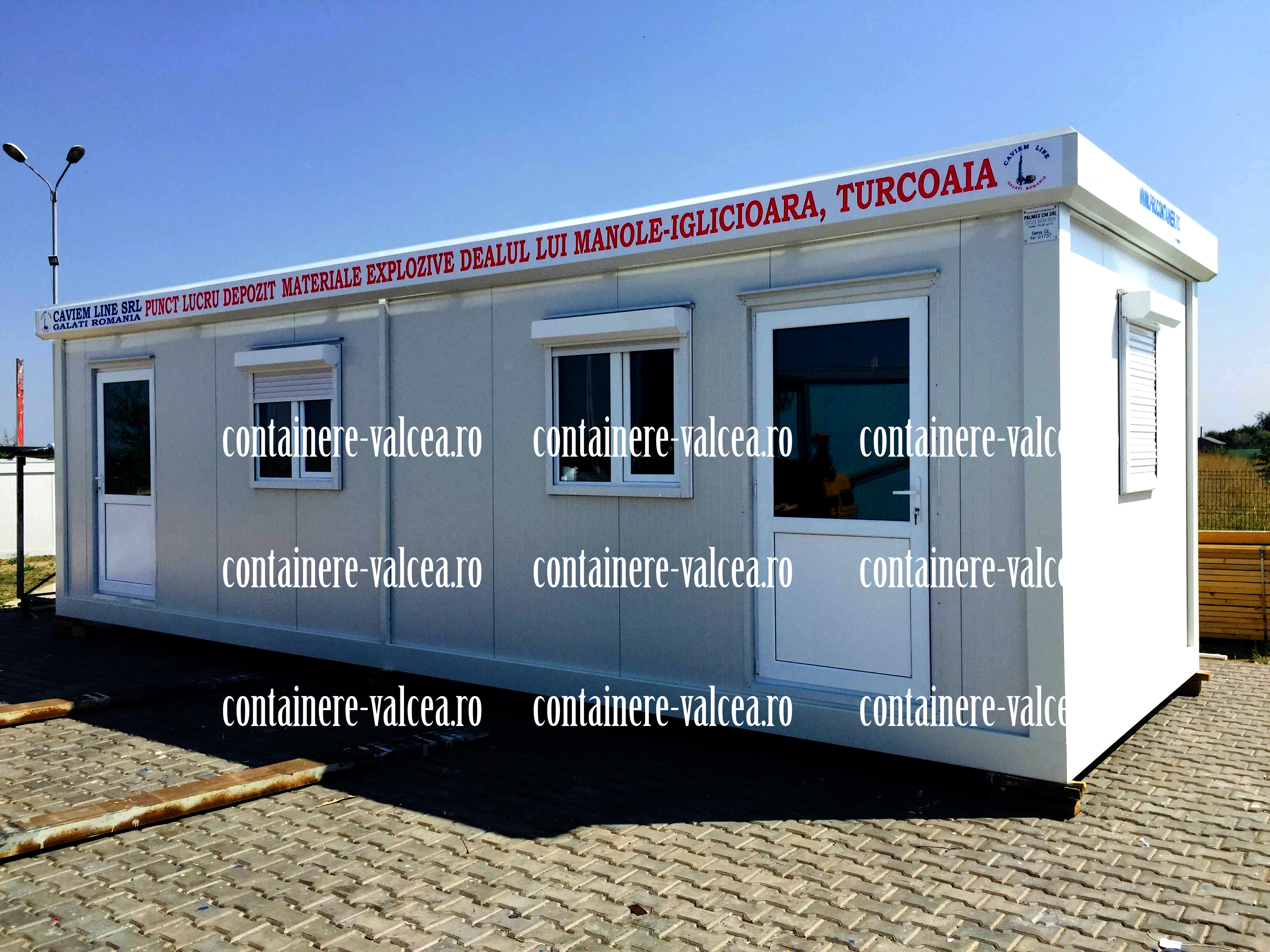 garaje pe structura metalica Valcea