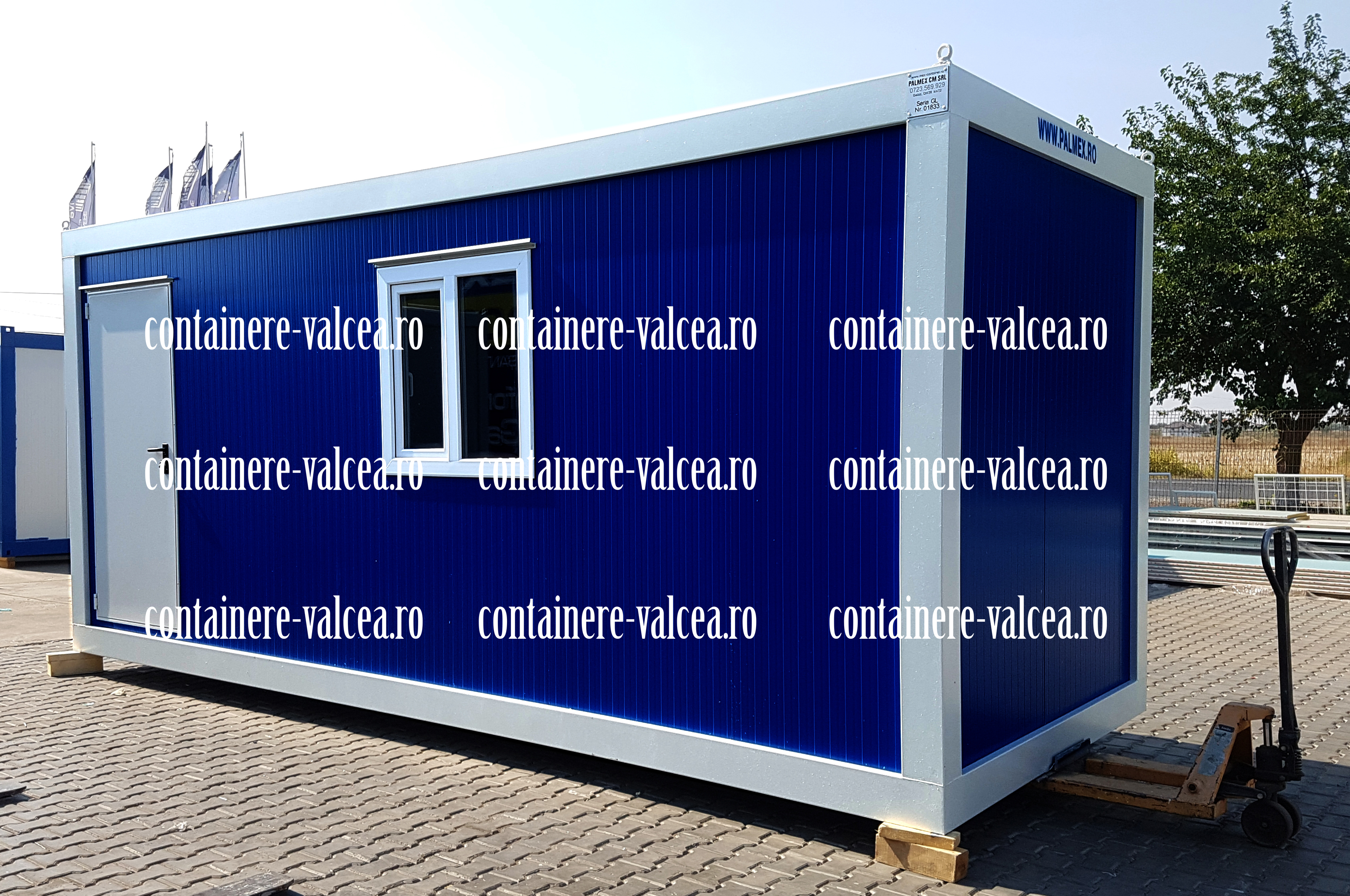 pret container second hand Valcea