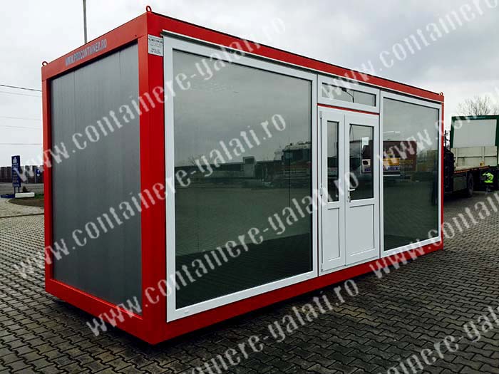 containere magazin geam Valcea