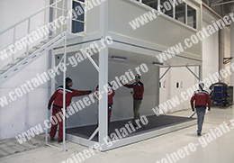 container pret Valcea